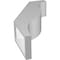 Ekena Millwork 3 1/2-in. W x 10-in. D x 18-in. H Funston Architectural Grade PVC Knee Brace BRCP035X10X18FST - alternate 4